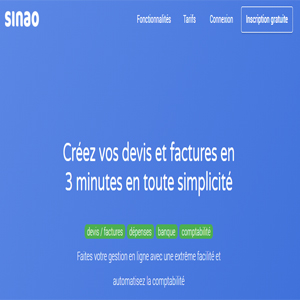 Sinao : Un logiciel de comptabilité - Le test